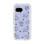 Slim Protection Premium Case［ Original - CASEPLAY Dog All-over Pattern - black ］
