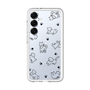 Slim Protection Premium Case［ Original - CASEPLAY Dog All-over Pattern - black ］