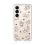 Slim Protection Premium Case［ Original - CASEPLAY Dog All-over Pattern - black ］