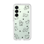 Slim Protection Premium Case［ Original - CASEPLAY Dog All-over Pattern - black ］