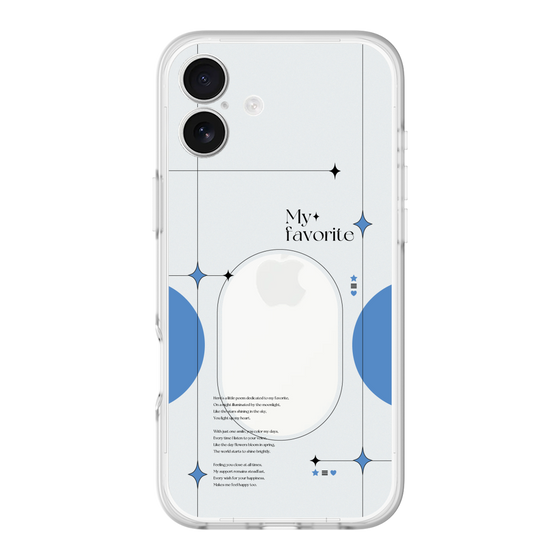 Slim Protection Premium Case［ Original - Instax Case - Blue ］