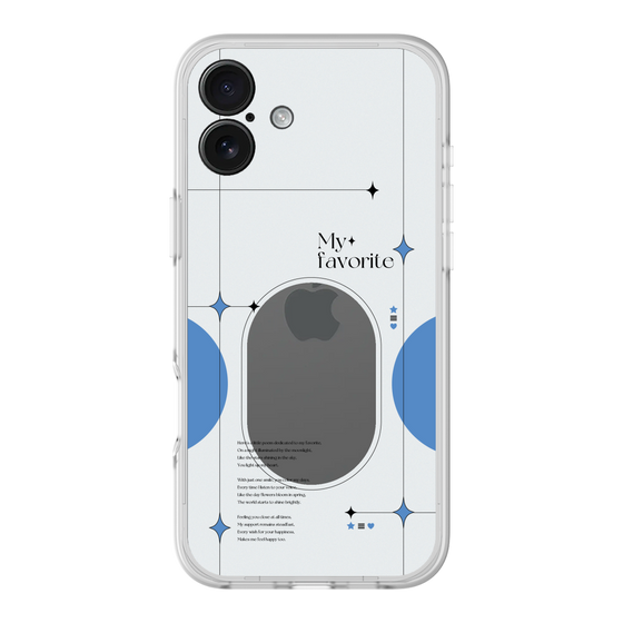 Slim Protection Premium Case［ Original - Instax Case - Blue ］