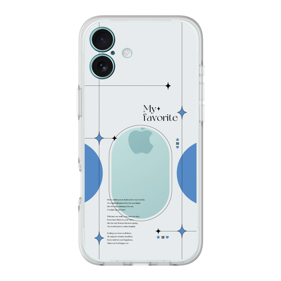 Slim Protection Premium Case［ Original - Instax Case - Blue ］