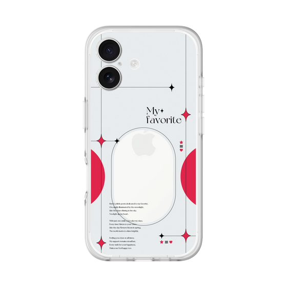 Slim Protection Premium Case［ Original - Instax Case - Red ］