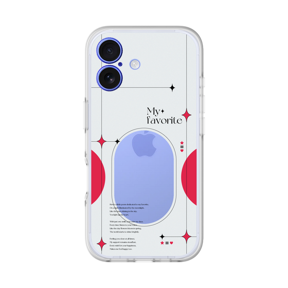 Slim Protection Premium Case［ Original - Instax Case - Red ］