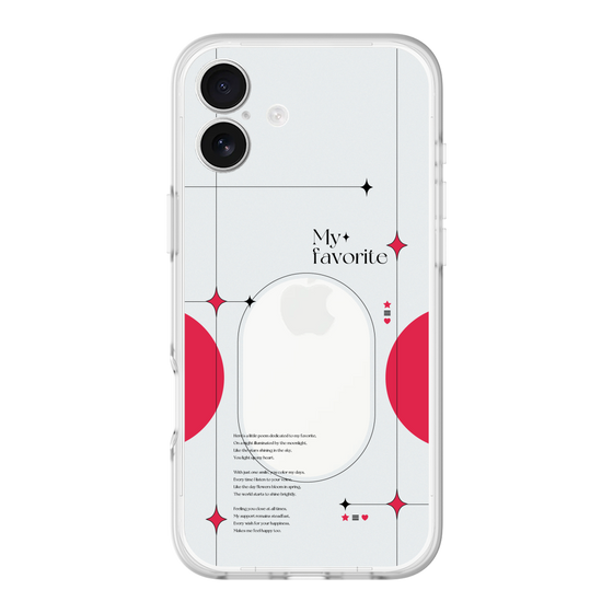 Slim Protection Premium Case［ Original - Instax Case - Red ］