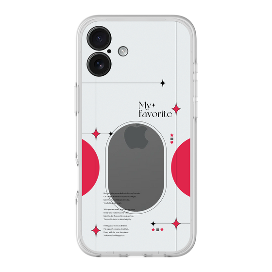 Slim Protection Premium Case［ Original - Instax Case - Red ］