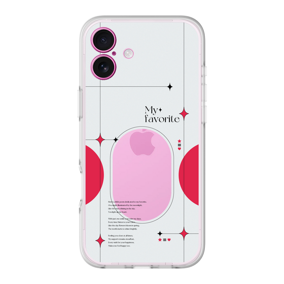 Slim Protection Premium Case［ Original - Instax Case - Red ］