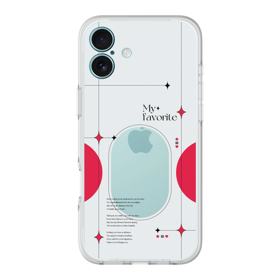 Slim Protection Premium Case［ Original - Instax Case - Red ］