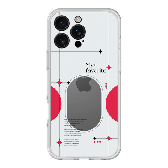 Slim Protection Premium Case［ Original - Instax Case - Red ］