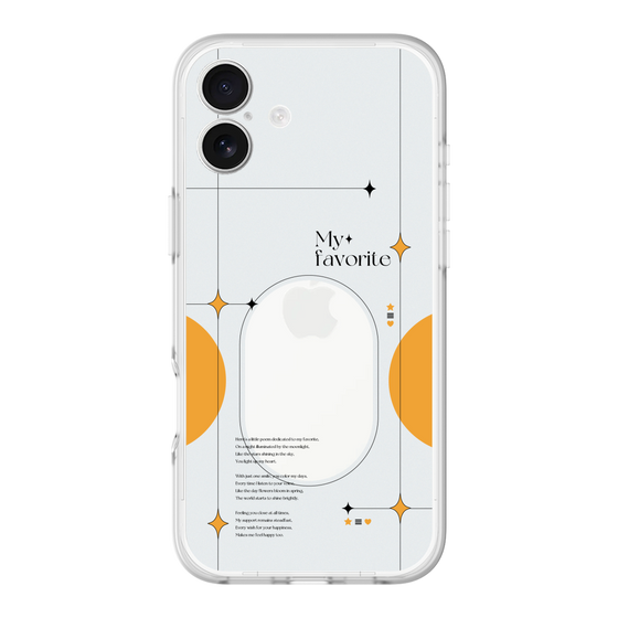 Slim Protection Premium Case［ Original - Instax Case - Orange ］