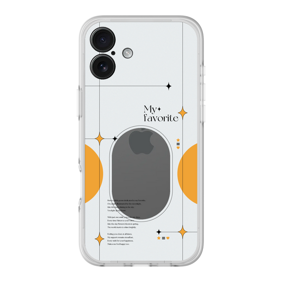 Slim Protection Premium Case［ Original - Instax Case - Orange ］