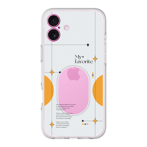 Slim Protection Premium Case［ Original - Instax Case - Orange ］