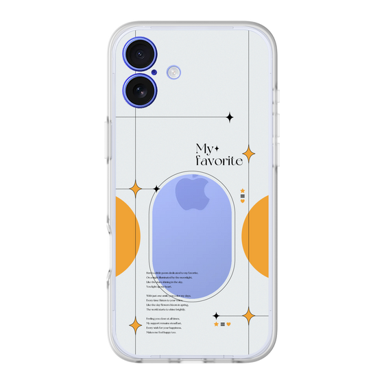 Slim Protection Premium Case［ Original - Instax Case - Orange ］