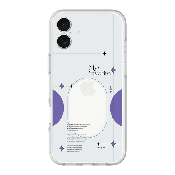 Slim Protection Premium Case［ Original - Instax Case - Purple ］