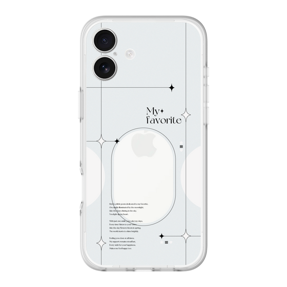 Slim Protection Premium Case［ Original - Instax Case - White ］