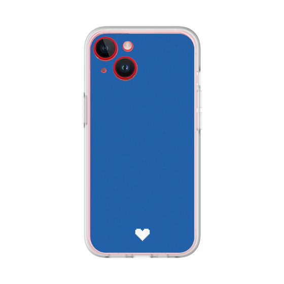 Slim Protection Premium Case［ Original - Favorite Color Heart - Blue ］