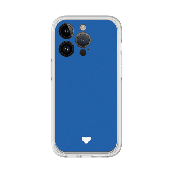Slim Protection Premium Case［ Original - Favorite Color Heart - Blue ］