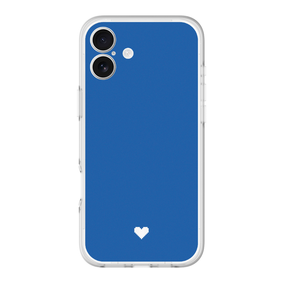 Slim Protection Premium Case［ Original - Favorite Color Heart - Blue ］
