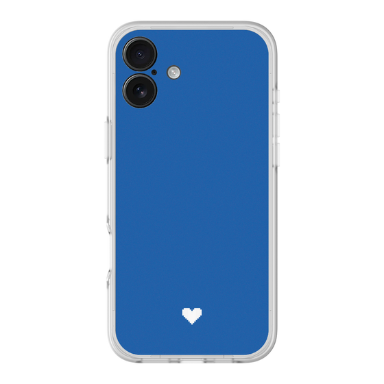 Slim Protection Premium Case［ Original - Favorite Color Heart - Blue ］