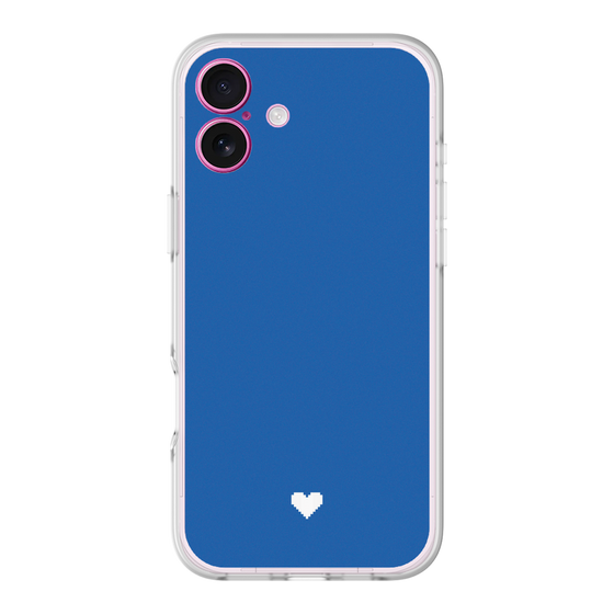 Slim Protection Premium Case［ Original - Favorite Color Heart - Blue ］