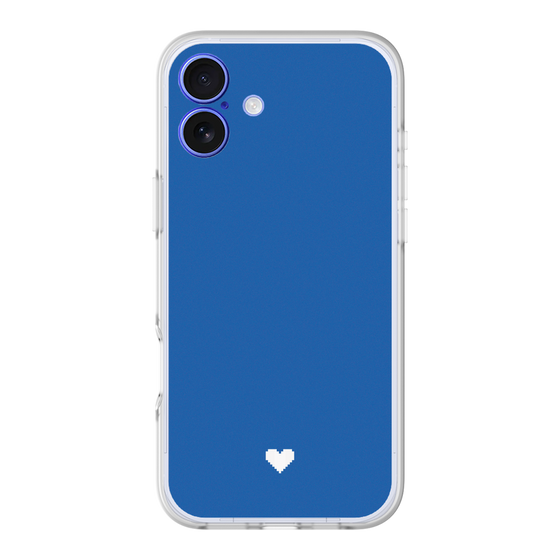 Slim Protection Premium Case［ Original - Favorite Color Heart - Blue ］