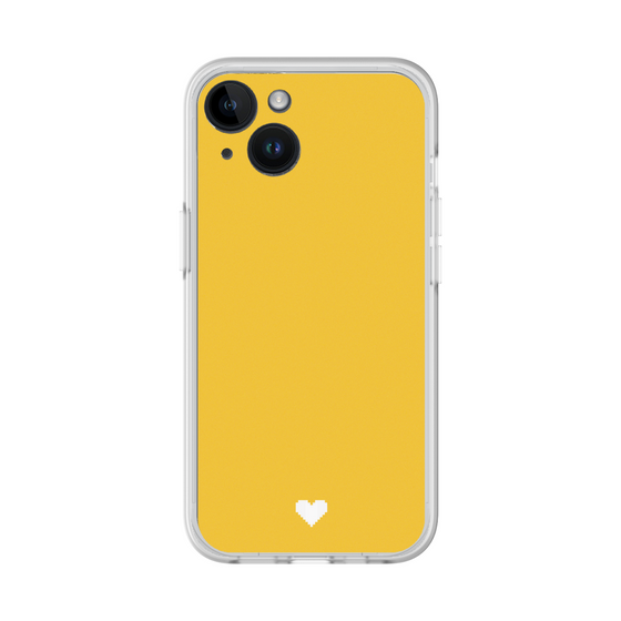 Slim Protection Premium Case［ Original - Favorite Color Heart - Yellow ］