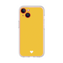 Slim Protection Premium Case［ Original - Favorite Color Heart - Yellow ］