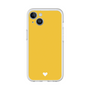 Slim Protection Premium Case［ Original - Favorite Color Heart - Yellow ］