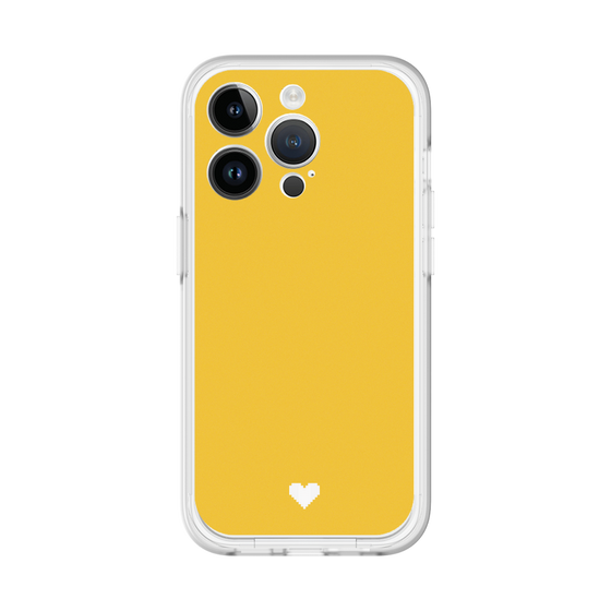 Slim Protection Premium Case［ Original - Favorite Color Heart - Yellow ］