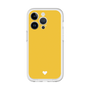 Slim Protection Premium Case［ Original - Favorite Color Heart - Yellow ］