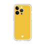 Slim Protection Premium Case［ Original - Favorite Color Heart - Yellow ］