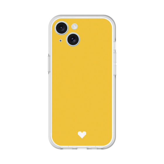 Slim Protection Premium Case［ Original - Favorite Color Heart - Yellow ］