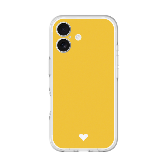 Slim Protection Premium Case［ Original - Favorite Color Heart - Yellow ］