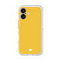 Slim Protection Premium Case［ Original - Favorite Color Heart - Yellow ］