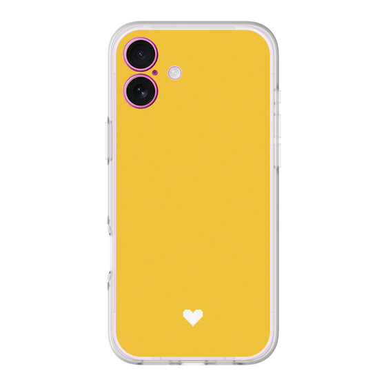 Slim Protection Premium Case［ Original - Favorite Color Heart - Yellow ］