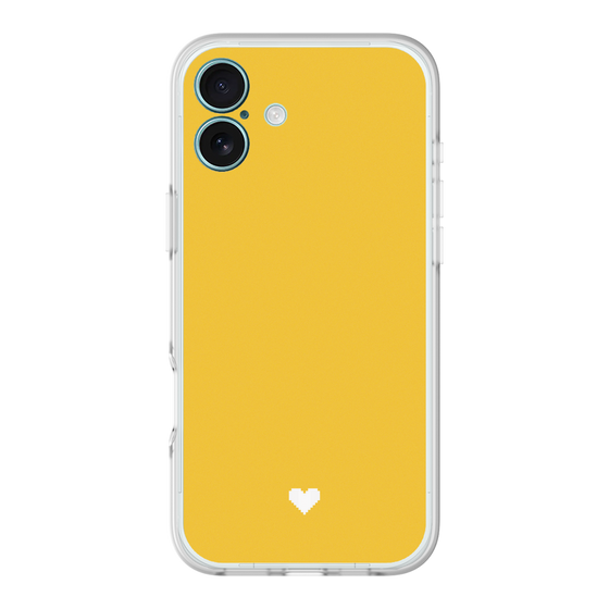 Slim Protection Premium Case［ Original - Favorite Color Heart - Yellow ］