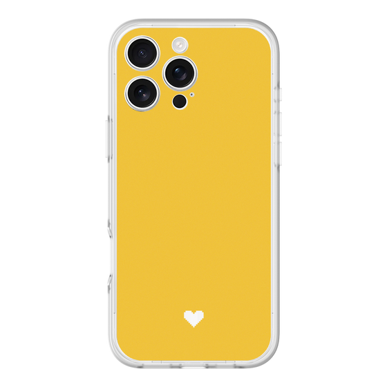 Slim Protection Premium Case［ Original - Favorite Color Heart - Yellow ］