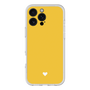 Slim Protection Premium Case［ Original - Favorite Color Heart - Yellow ］