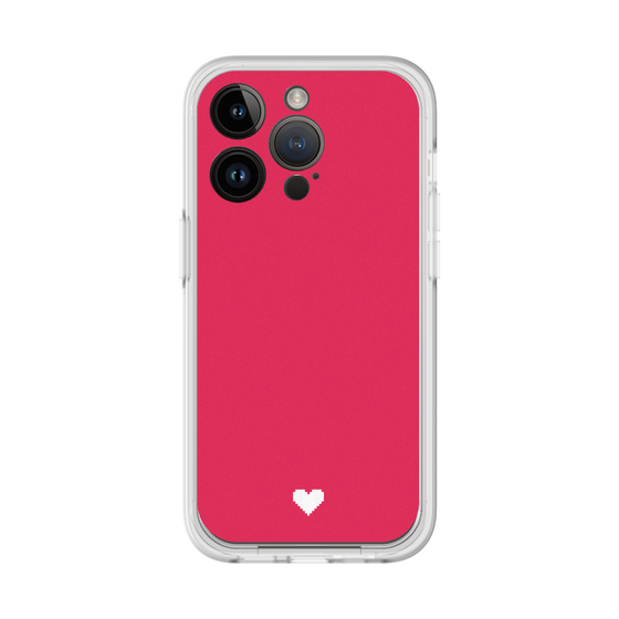 Slim Protection Premium Case［ Original - Favorite Color Heart - Red ］