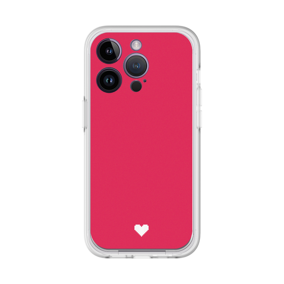 Slim Protection Premium Case［ Original - Favorite Color Heart - Red ］