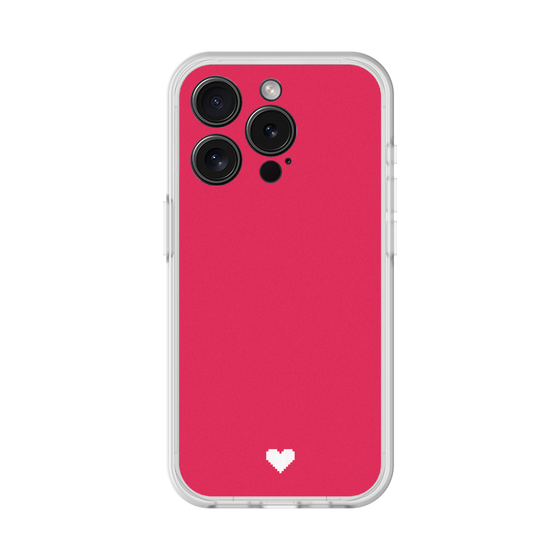 Slim Protection Premium Case［ Original - Favorite Color Heart - Red ］