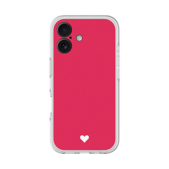 Slim Protection Premium Case［ Original - Favorite Color Heart - Red ］