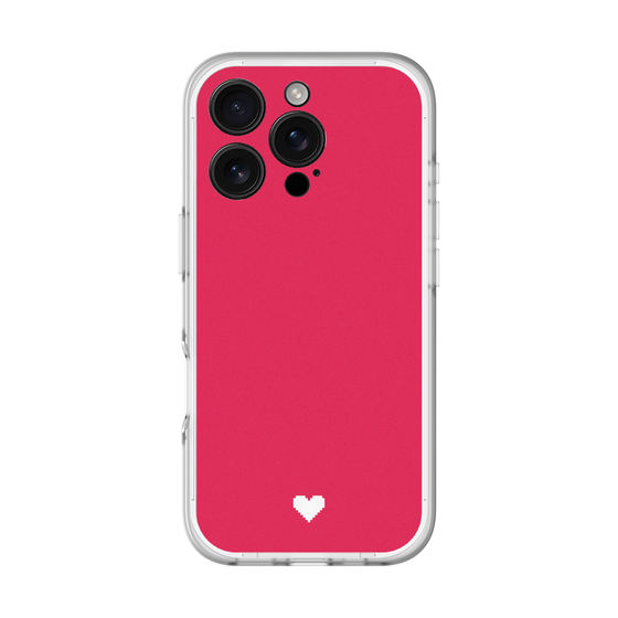 Slim Protection Premium Case［ Original - Favorite Color Heart - Red ］