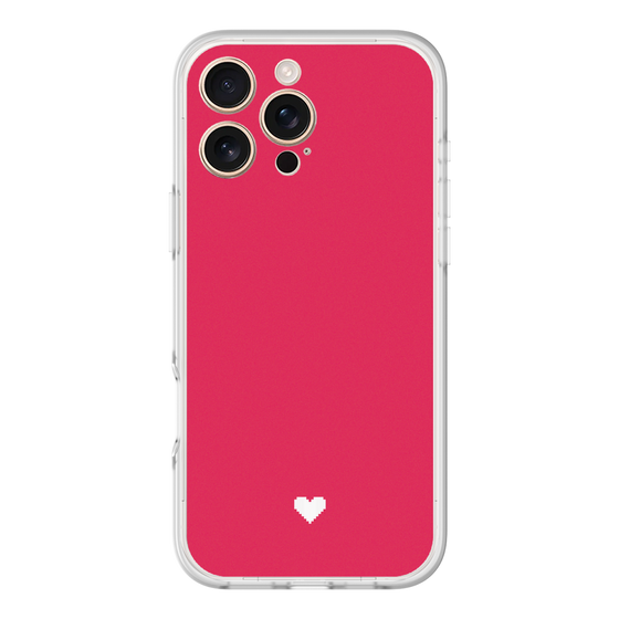 Slim Protection Premium Case［ Original - Favorite Color Heart - Red ］