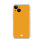 Slim Protection Premium Case［ Original - Favorite Color Heart - Orange ］