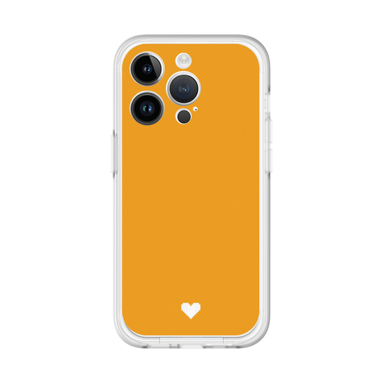 Slim Protection Premium Case［ Original - Favorite Color Heart - Orange ］