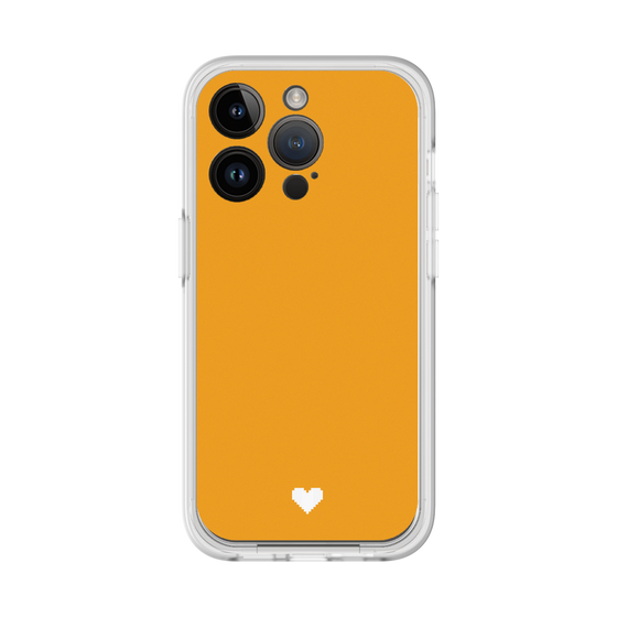 Slim Protection Premium Case［ Original - Favorite Color Heart - Orange ］