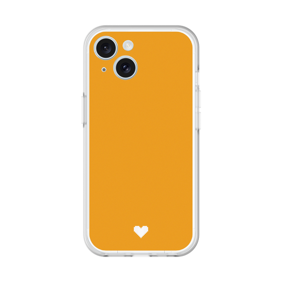 Slim Protection Premium Case［ Original - Favorite Color Heart - Orange ］