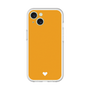 Slim Protection Premium Case［ Original - Favorite Color Heart - Orange ］